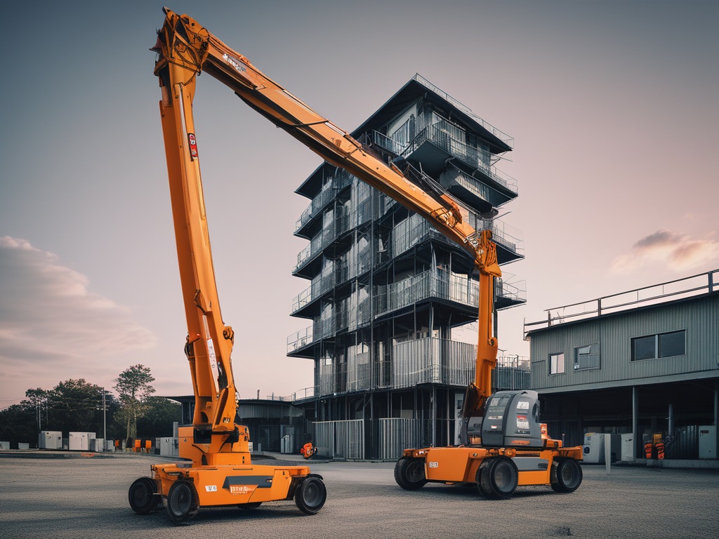 Boom Lift Surabaya Raya ada unit untuk sewa