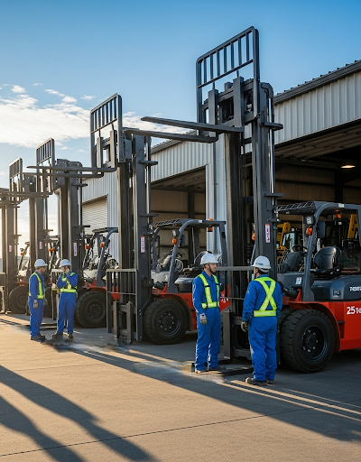 Surabaya sewa forklift TERBAIK