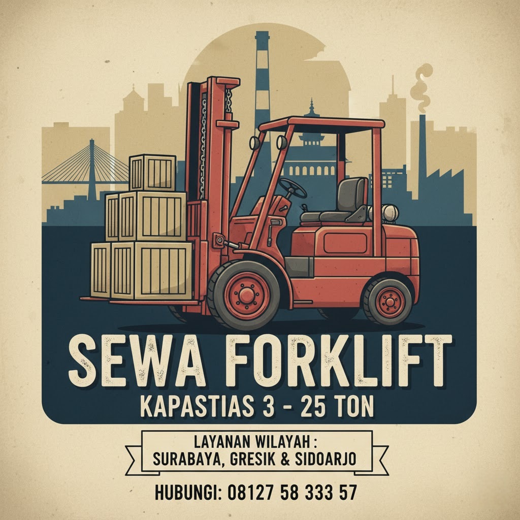 SEWA FORKLIFT – Perjam Harian Bulanan