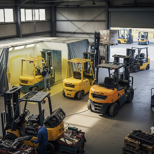 Forklift Tandes 3 – 25 ton, bisa sewa harian